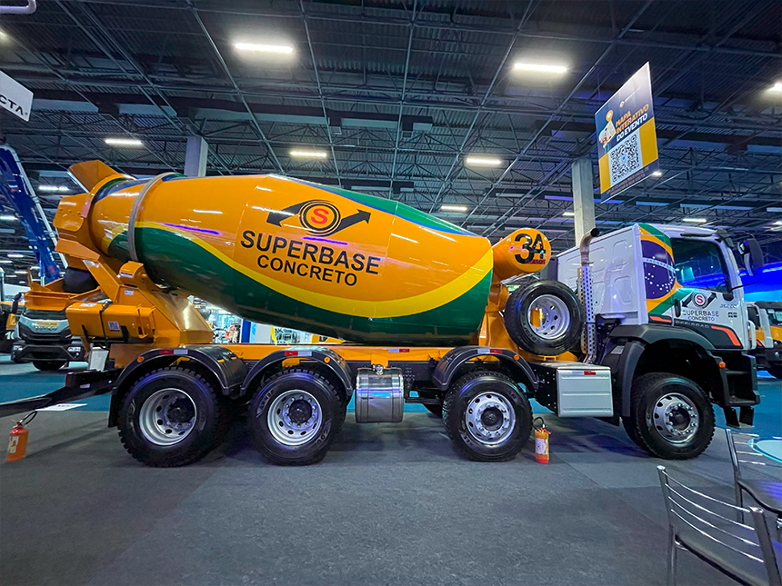 Foto Betoneira 10 m3 Convicta Concrete Show 2024
